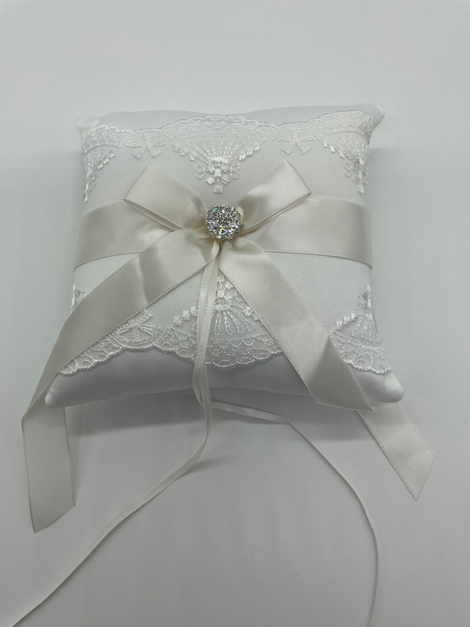 Ivory Ring Pillow
